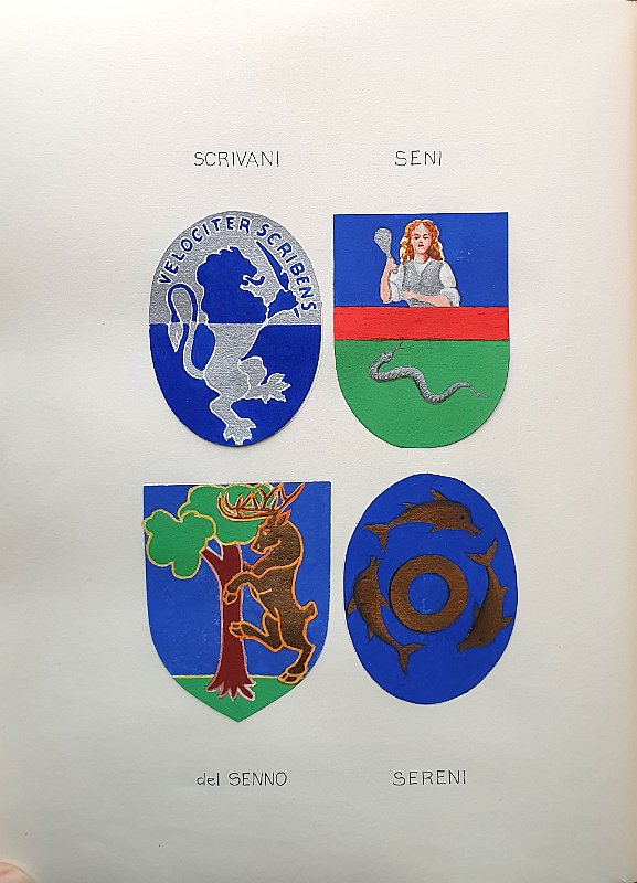 SCRIVANI  SENI  del SENNO  SERENI