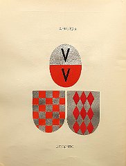 ARGENTO
                  È un ramo della famiglia triestina delle 13 casate,
                  già estinto nel 1611.
                  Pietro è notaio imperiale e cancelliere nel 1337.