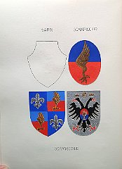 SARDI
                  Antichissima famiglia consolare. Almerico è console
                  nel 1275.
                  SCAMPICCHIO
                  Originaria da Albona, la famiglia si divideva nel sec.
                  XVI in due rami, uno dei quali fu aggregato al M.C.
                  nel 1563, con Giovanni Antonio, conte palatino.
                  Matteo ha combattuto a Chersano contro gli imperiali,
                  nel 1534; Orazio ha militato contro i Turchi e veniva
                  creato cavaliere di San Marco, nel 1690.
                  La famiglia ha dato capitani e provveditori ai
                  confini.