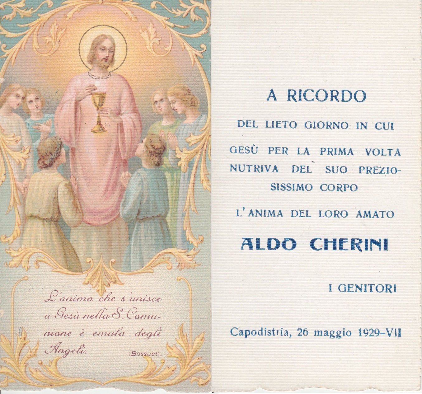 parenti - Aldo Cherini 26 maggio 1929