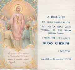 parenti - Aldo Cherini 26 maggio 1929 