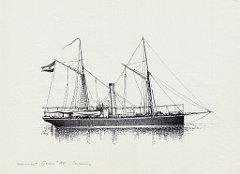 13-Kanonenboot 'Gemse' - 1861 - cannoniera 