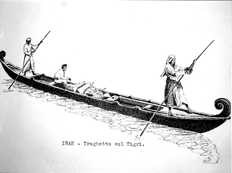 Iraq - traghetto sul Tigri