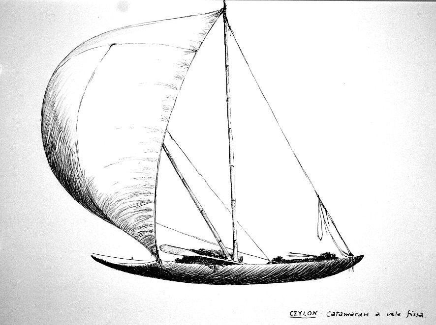 Ceylon - catamaran a vela fissa