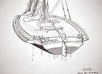  Svizzera - barca del Lemano restaurata