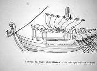  Schema di nave giapponese, da stampa ottocentesca