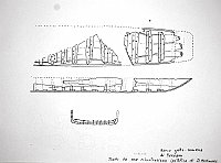  Barca gallo romana di Yverdon - tratto da una ricostruzione ipotetica di D. Hellmens