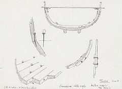 095 Turchia - tav.3 - connessioni dello scafo - kutuk kayici - tas kayici 