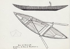 202-Barca del Sile di Sotto - da modellino del Museo di Storia Naturale di Venezia 