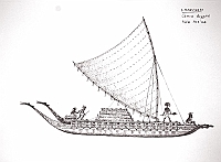  Isole Marchesi - canoa doppia  Va'a Hon'ua