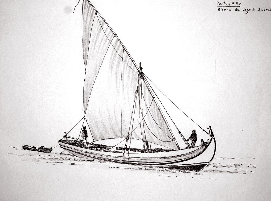 Portogallo - varino (barco d'agua acima) - del Tejo