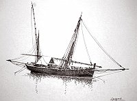  Spagna - Catalogna - falutx (falucho), barca de mitijana